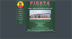 Desktop Screenshot of fiestaballroom.com